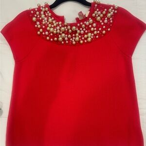 Pink Sweat Shirt by Moth size XS